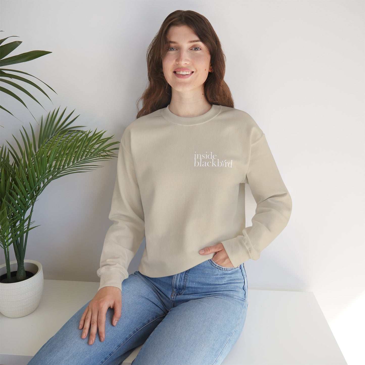 Inside Blackbird Official Crewneck Sweater