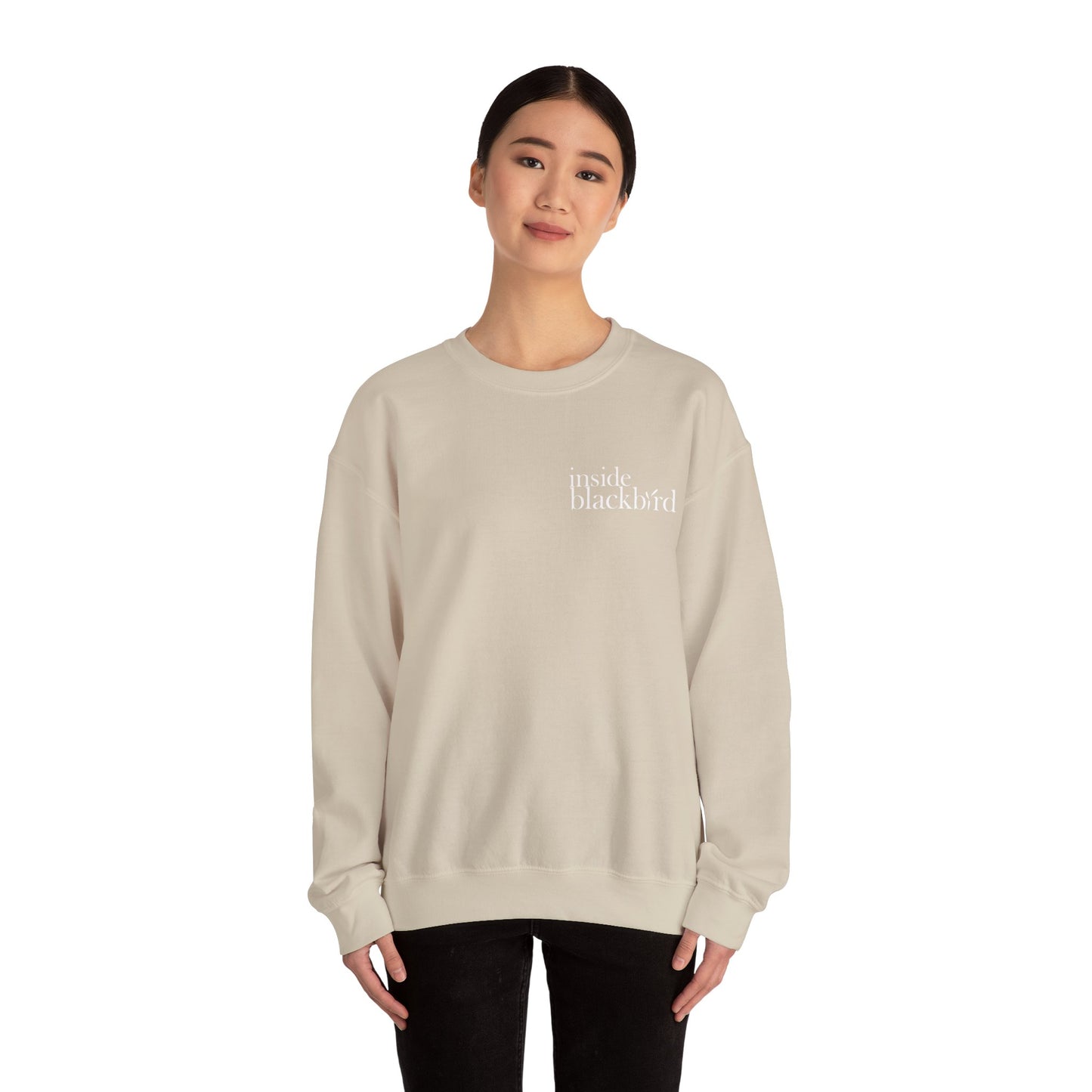 Inside Blackbird Official Crewneck Sweater