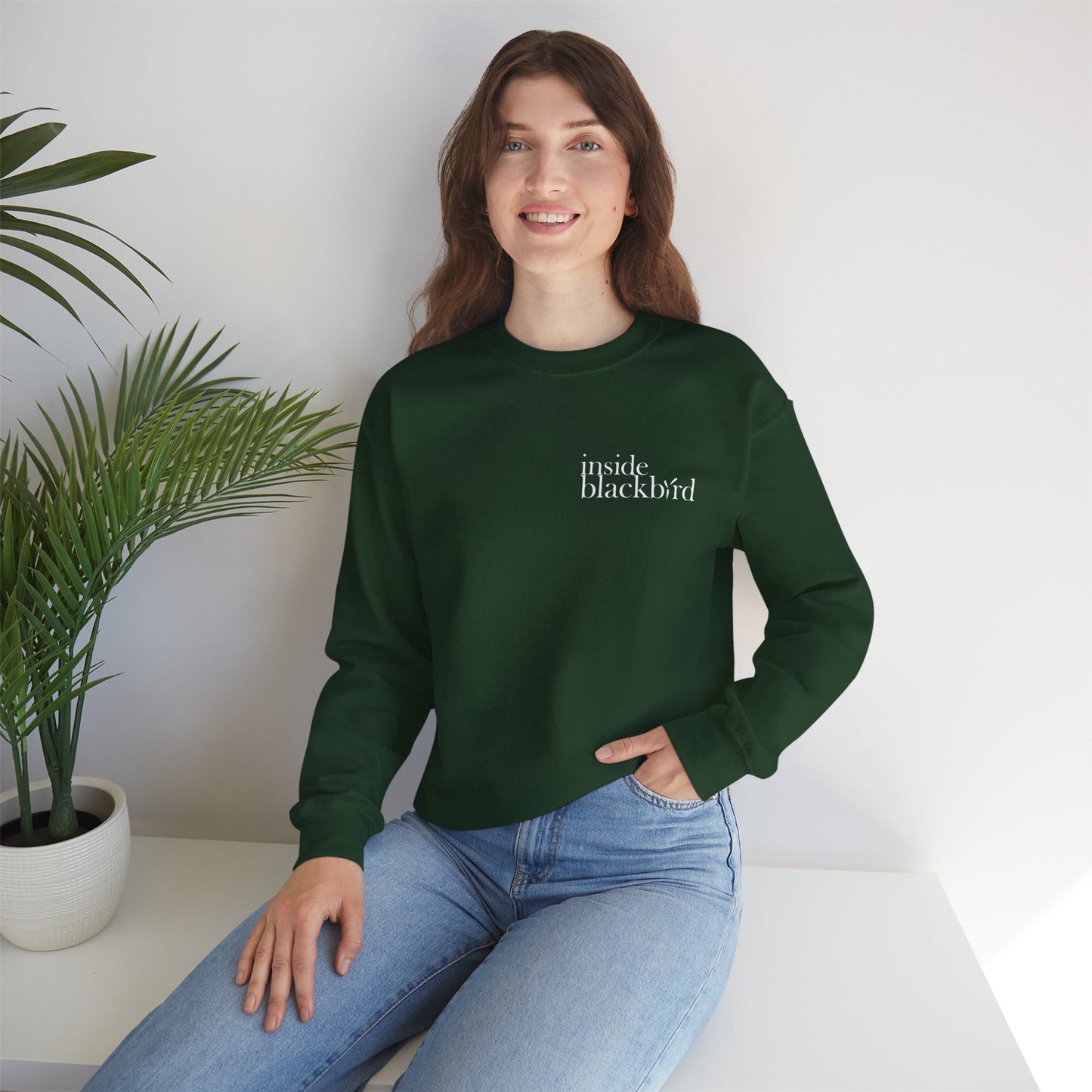 Inside Blackbird Official Crewneck Sweater