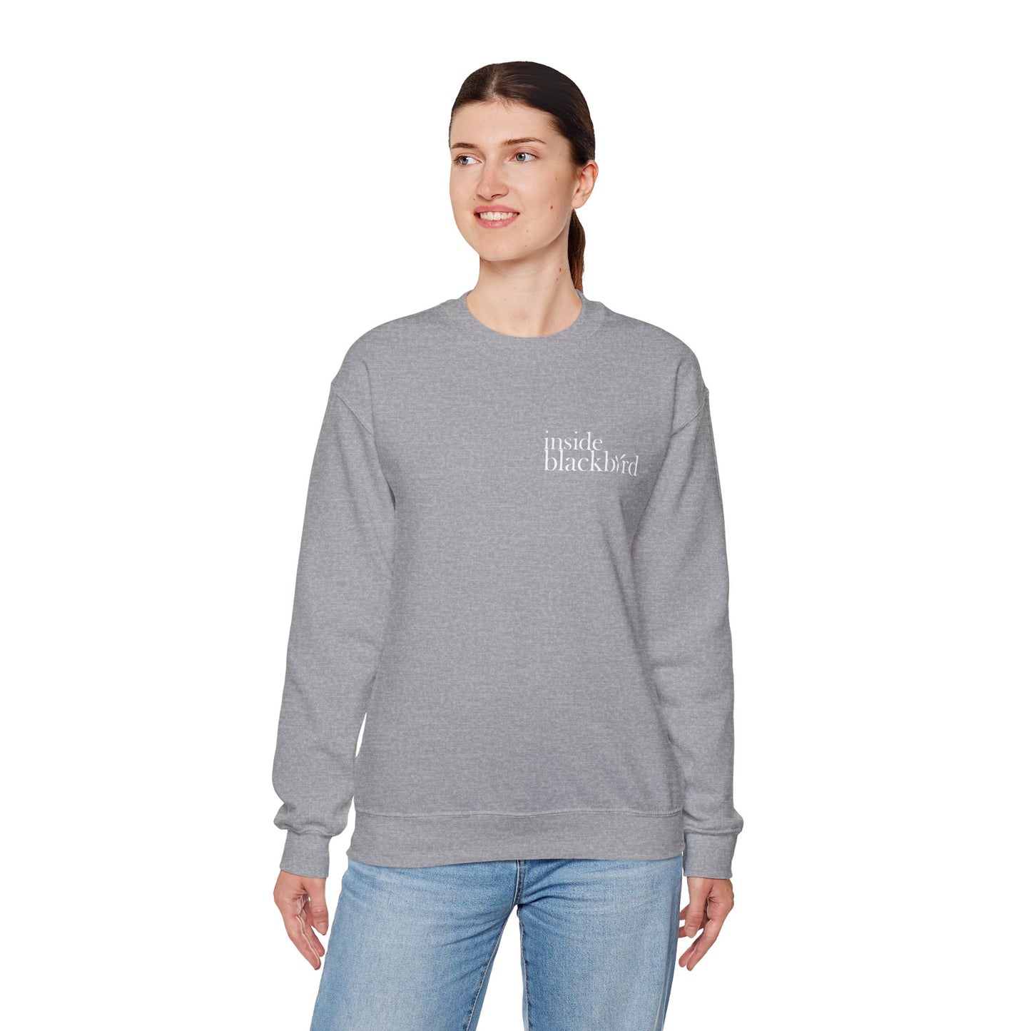 Inside Blackbird Official Crewneck Sweater