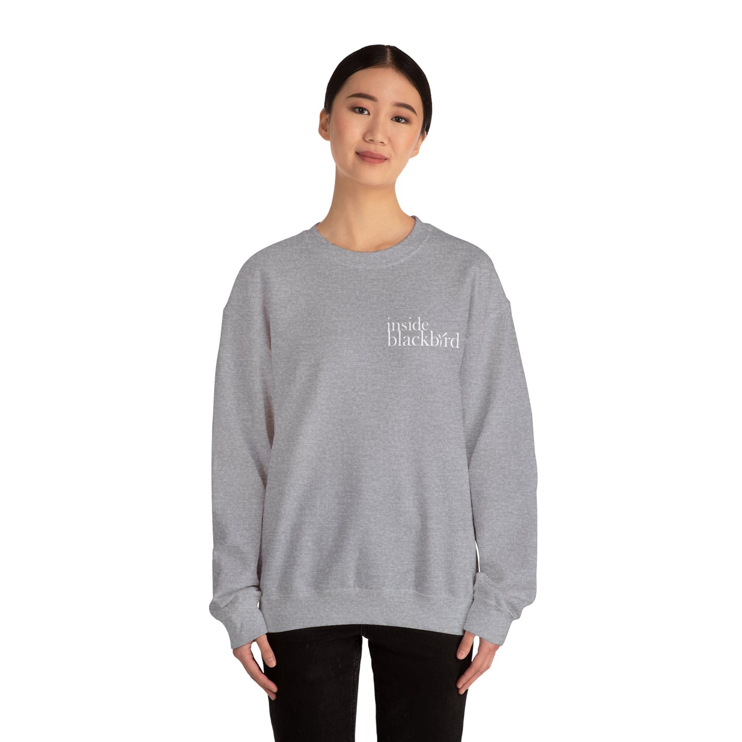 Inside Blackbird Official Crewneck Sweater