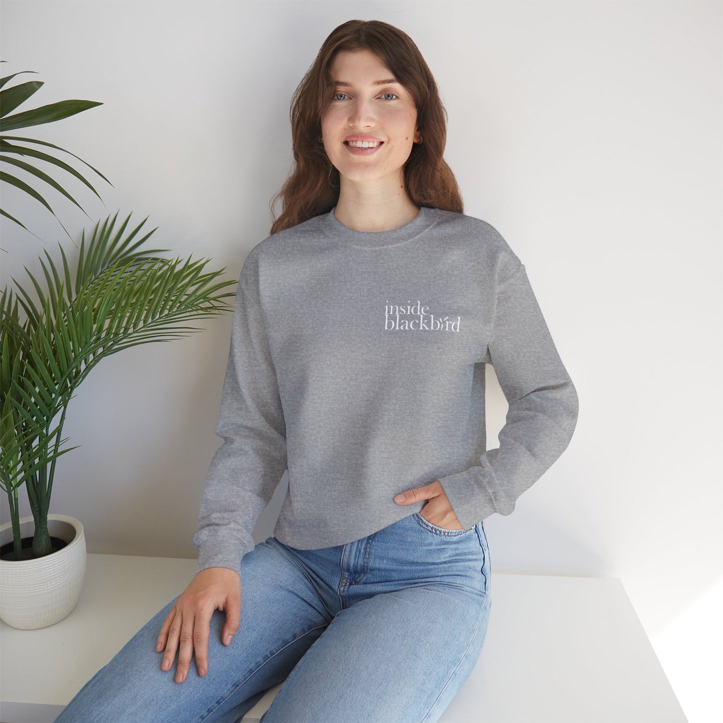 Inside Blackbird Official Crewneck Sweater