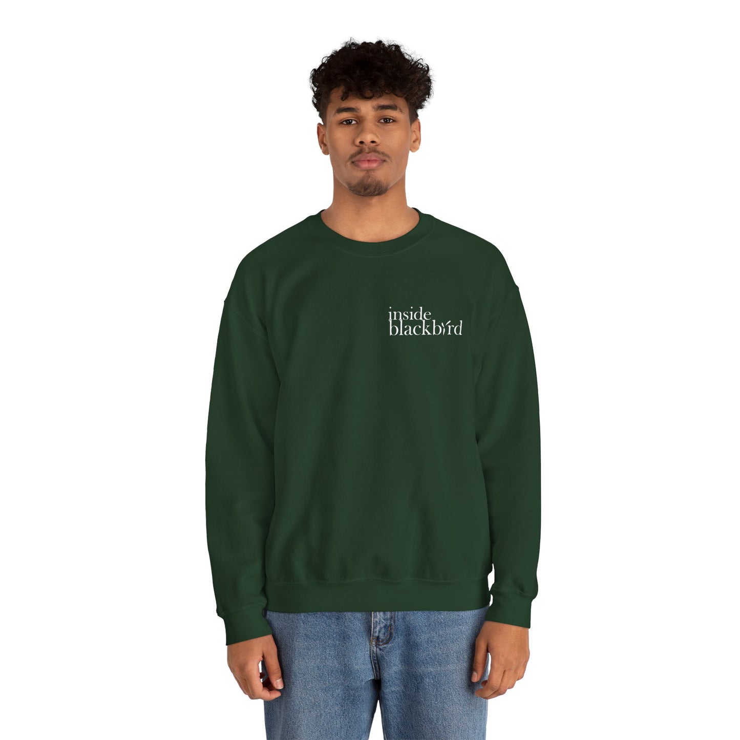 Inside Blackbird Official Crewneck Sweater