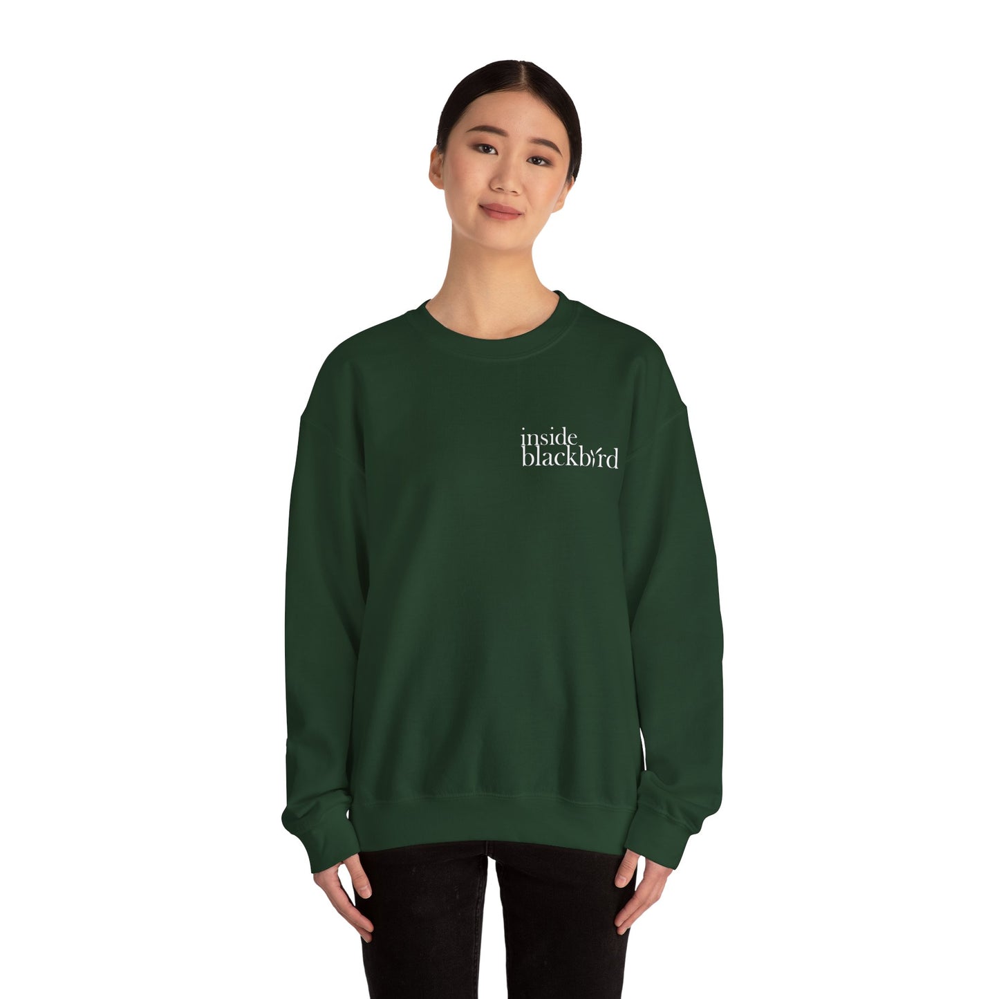 Inside Blackbird Official Crewneck Sweater