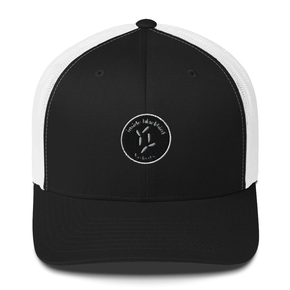Inside Blackbird Patch Logo Trucker Cap