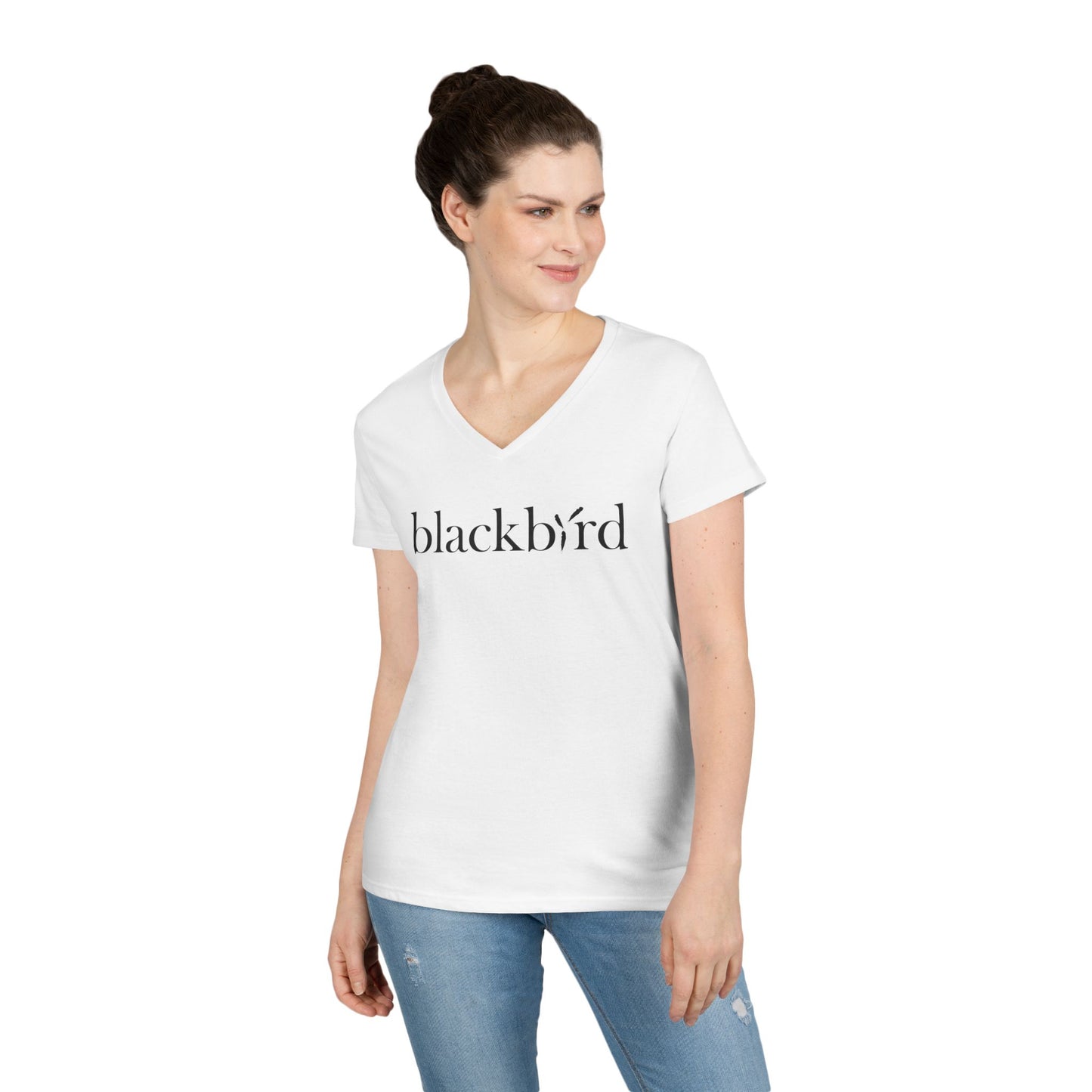 Ladies' Blackbird V-Neck T-Shirt